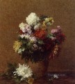 大きな菊の花束 花画家 アンリ・ファンタン・ラトゥール